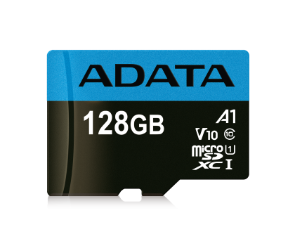 Karta pamięci ADATA 128GB microSDXC Premier 100MB/s A1 V10 C10 UHS-I